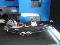 Brig Eagle 670 fibreglass centre console RIB with hypalon tubes