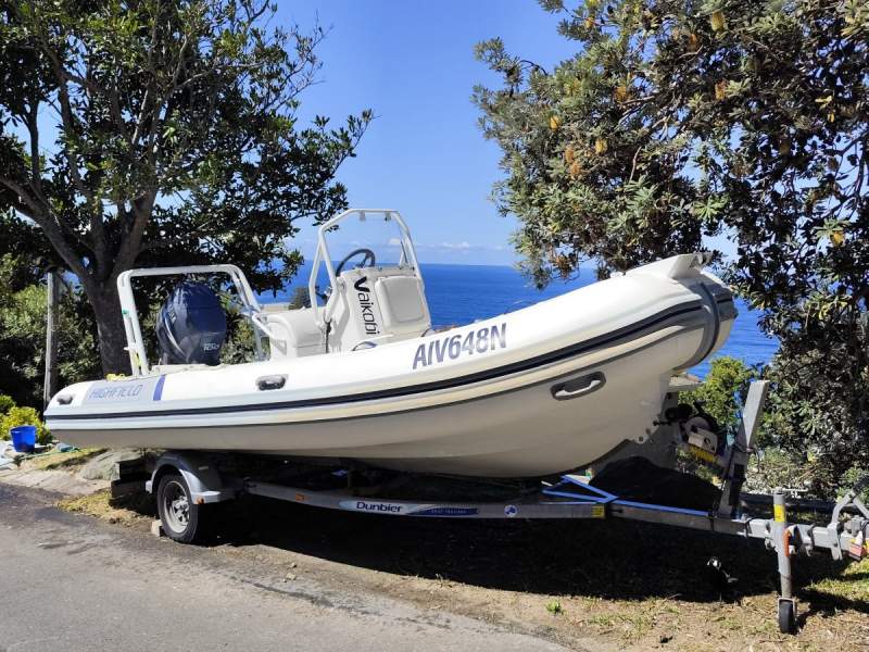 Highfield Ocean Master Deluxe 540 Highfield Ocean Master 540 + Dunbier Trailer