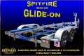 Spitfire Aluminium Boat Trailer 7m Tandem Axel