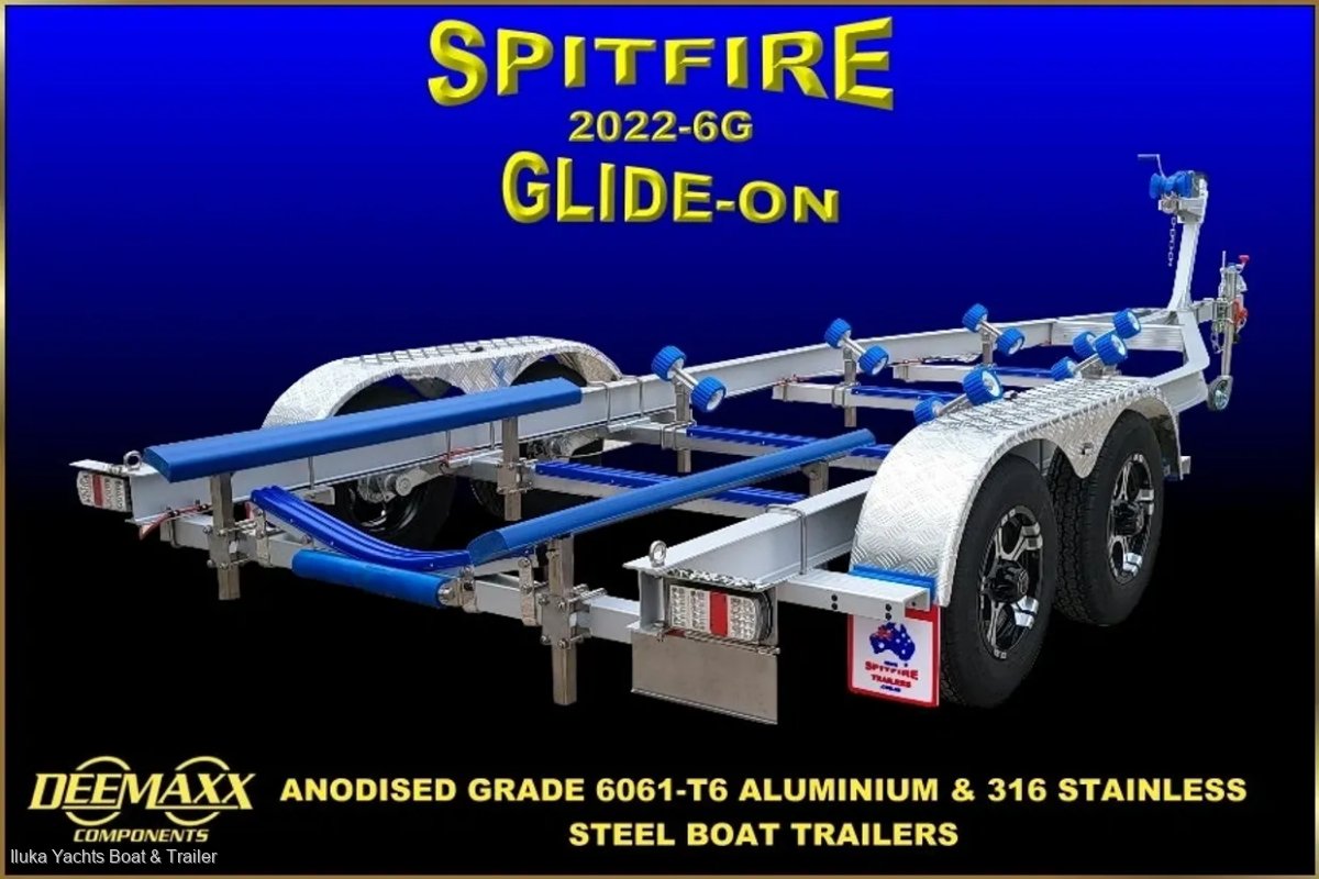 Spitfire Aluminium Boat Trailer Tandem Axel