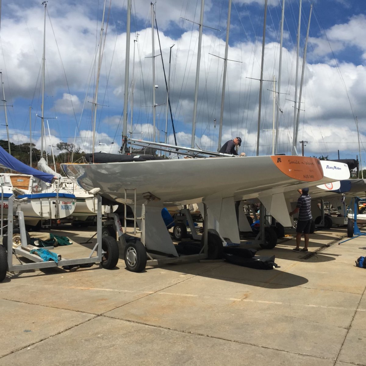 Etchells 22 Bashford Boat