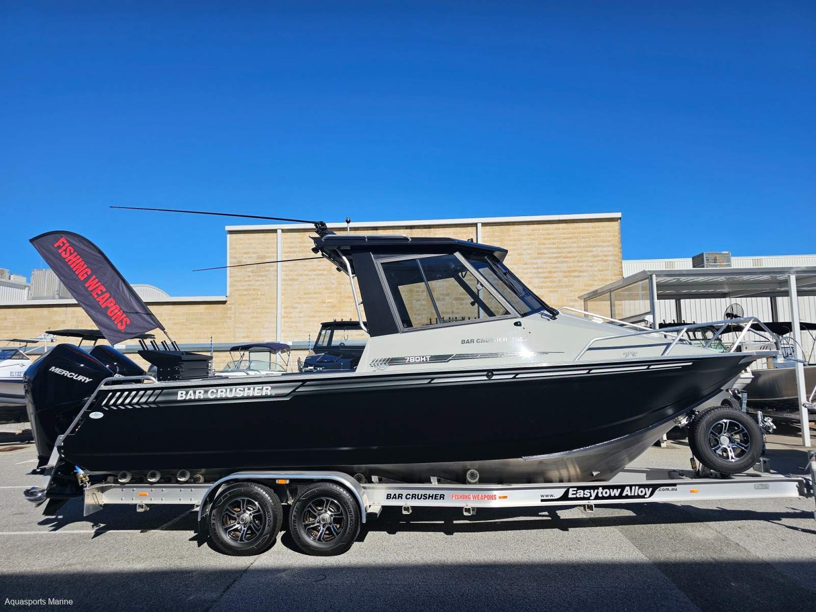 New Bar Crusher 780 HT Twin Rig