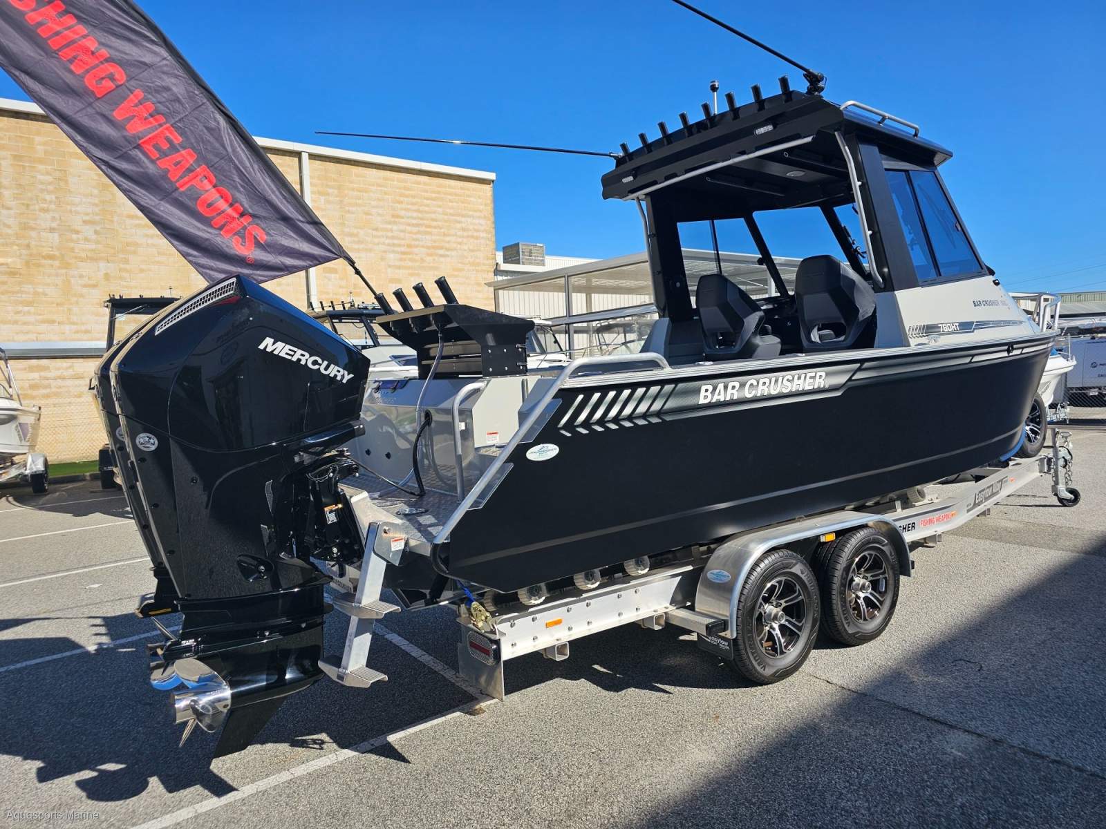 New Bar Crusher 780 HT Twin Rig