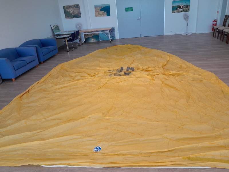 Spinnaker 7.6 m Symmetrical Yellow Dacron