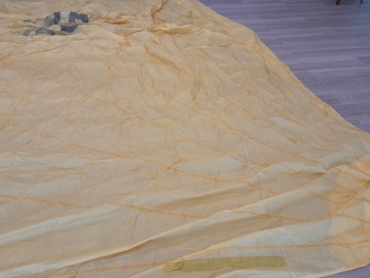 Spinnaker 7.6 m Symmetrical Yellow Dacron