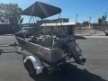 Quintrex 370 Dart with 2021 model Telwater Trailer