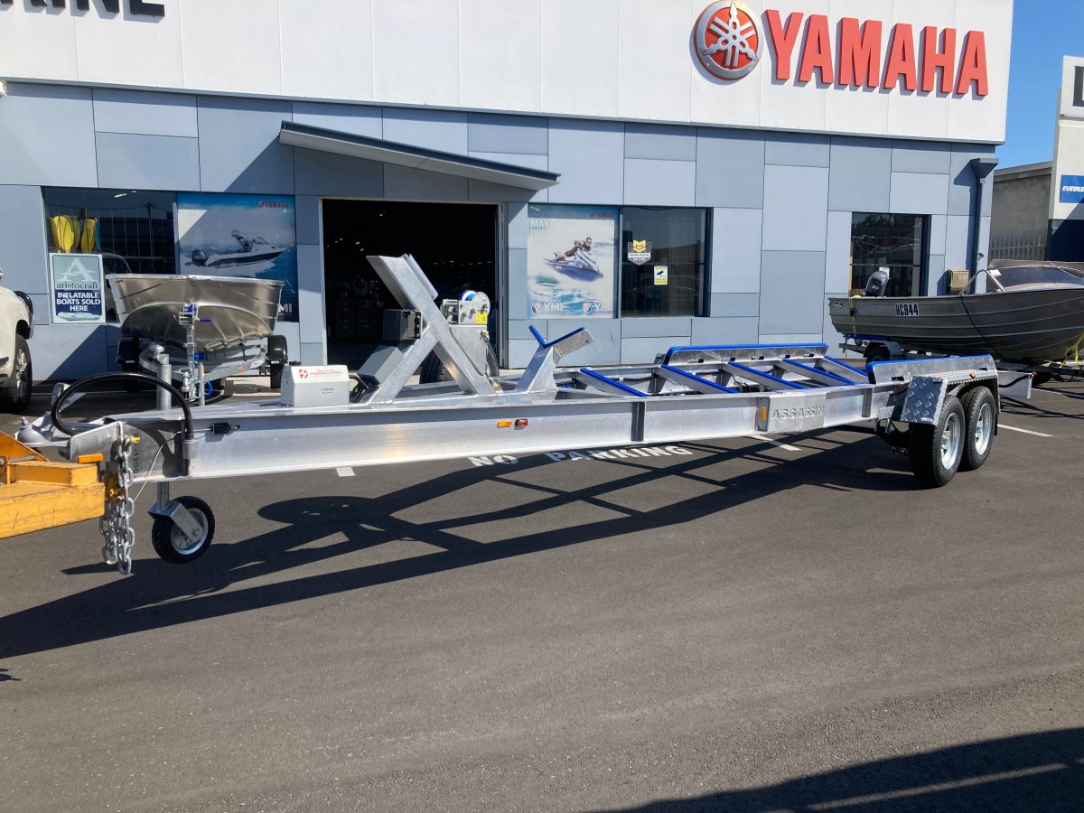 New ASSASSIN HEAVY DUTY CUSTOM BUILT ALLOY TANDEM TRAILER