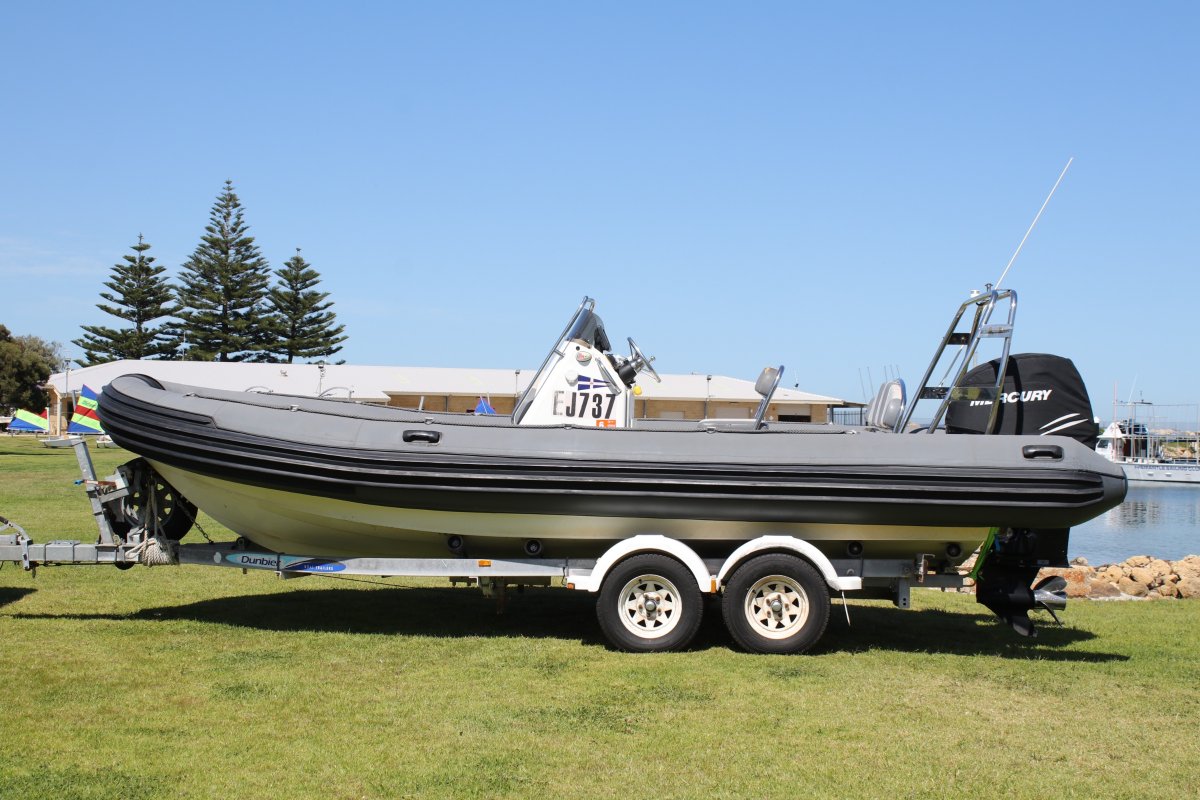 Falcon Inflatables 650 SR with 200Hp Mercury Four Stroke