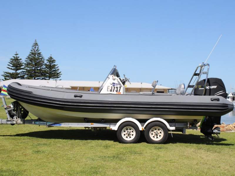 Falcon Inflatables 650 SR with 200Hp Mercury Four Stroke