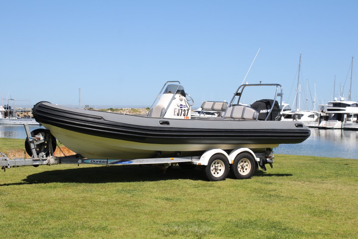 Falcon Inflatables 650 SR with 200Hp Mercury Four Stroke