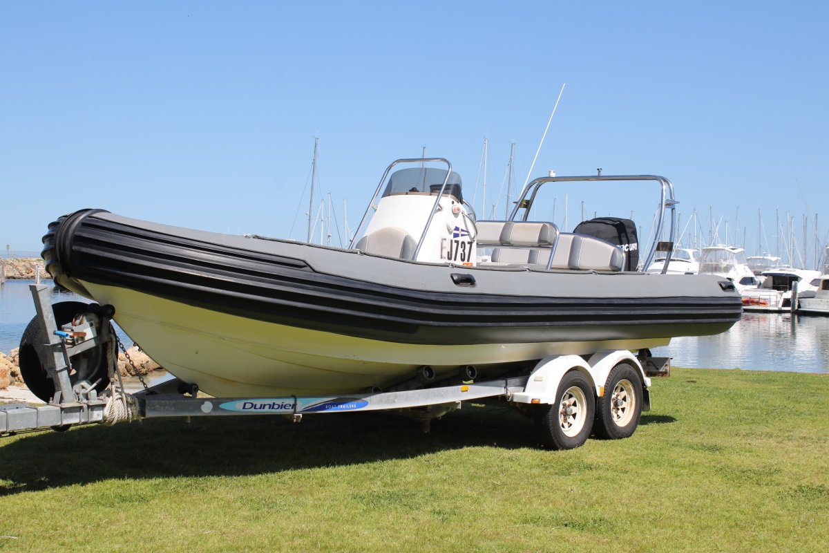 Falcon Inflatables 650 SR with 200Hp Mercury Four Stroke
