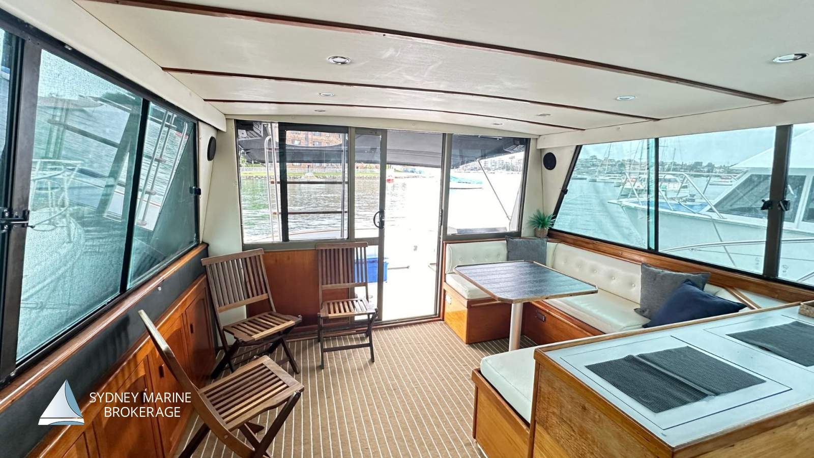 Riviera 44 Flybridge - In AMSA 2D (12 pax) Survey:3 Sydney Marine Brokerage Riviera 44 For Sale