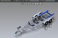 Spitfire Aluminium Boat Trailer Tandem Axel