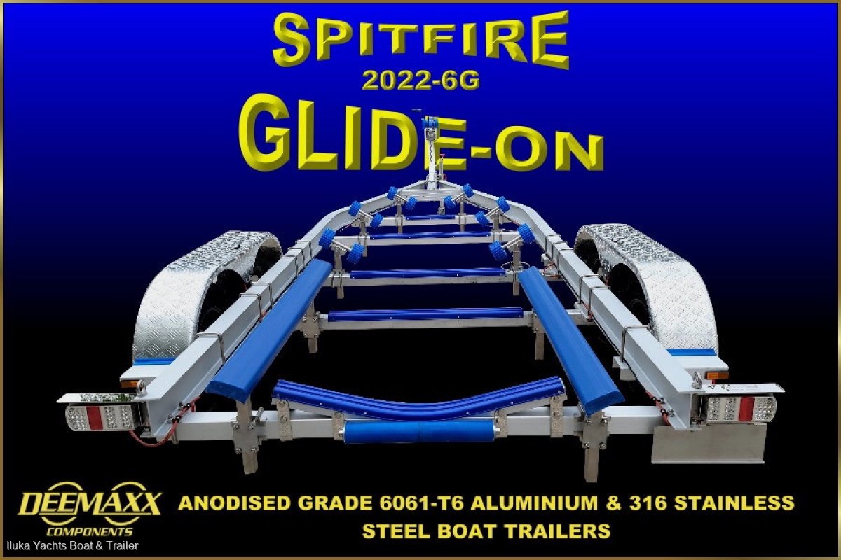 Spitfire Aluminium Boat Trailer Tandem Axel