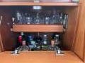 Beneteau Cyclades 43.3:Portside drinks cabinet