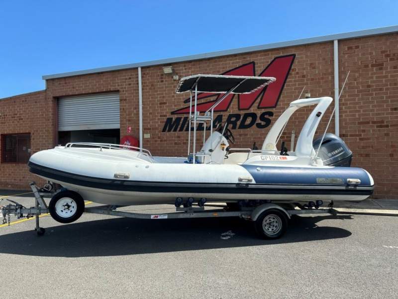 Aquasport 5.8m Centre Console Rib ( with 12 hours on Yammie)
