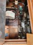 Nauticat 44 Ketch Pilothouse Motorsailer 1997:Looking down from pilothouse into engine room