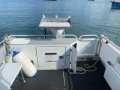 Amara 6.0 Centre Cab Aluminium boat in commercial survey with trailer