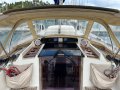 Sweden Yachts 390 - Luxury Performance Cruiser for Offshore Saiing:Demountable spray hood with upgraded perspex sliding hatches