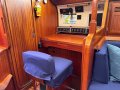 Sweden Yachts 390 - Luxury Performance Cruiser for Offshore Saiing:Navigation station with sliding chair