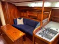 Sweden Yachts 390 - Luxury Performance Cruiser for Offshore Saiing:Settee berths with lee cloths