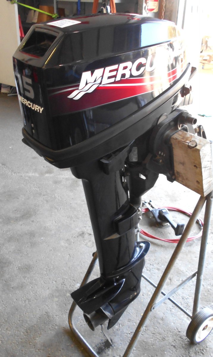 S/HAND MERCURY 15HP OUTBOARD