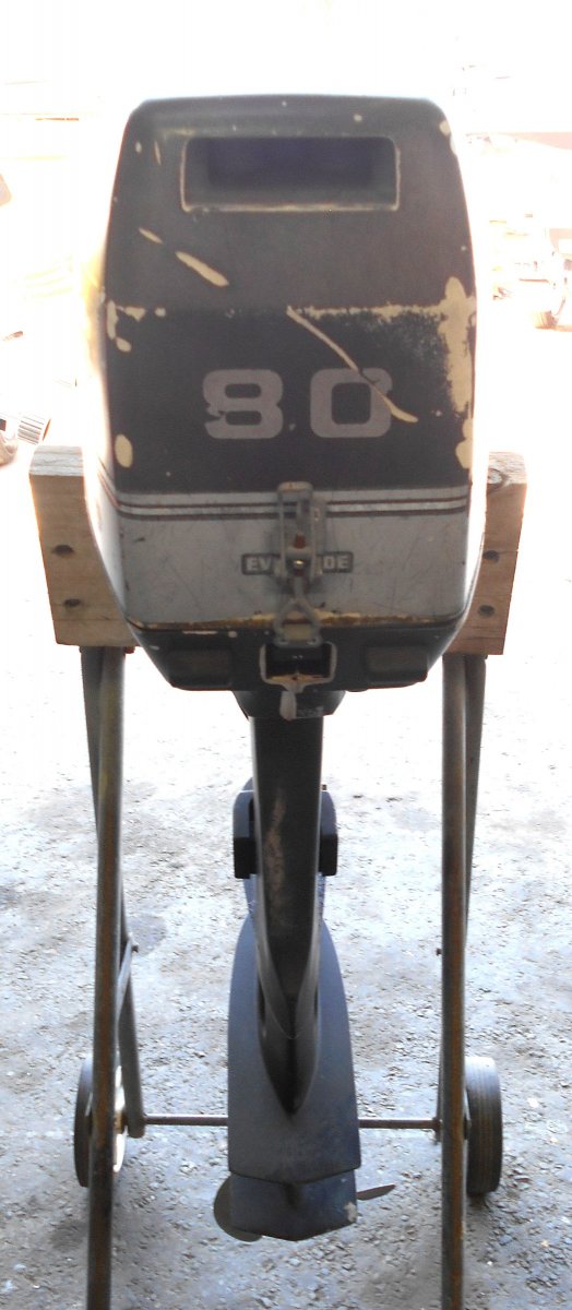 S/HAND EVINRUDE 8HP OUTBOARD