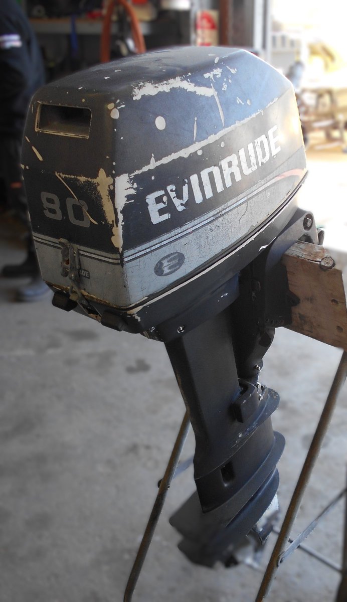 S/HAND EVINRUDE 8HP OUTBOARD