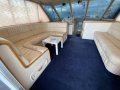 Precision 50 Flybridge Convertible " DUAL HELM ":Sallon view looking fwd