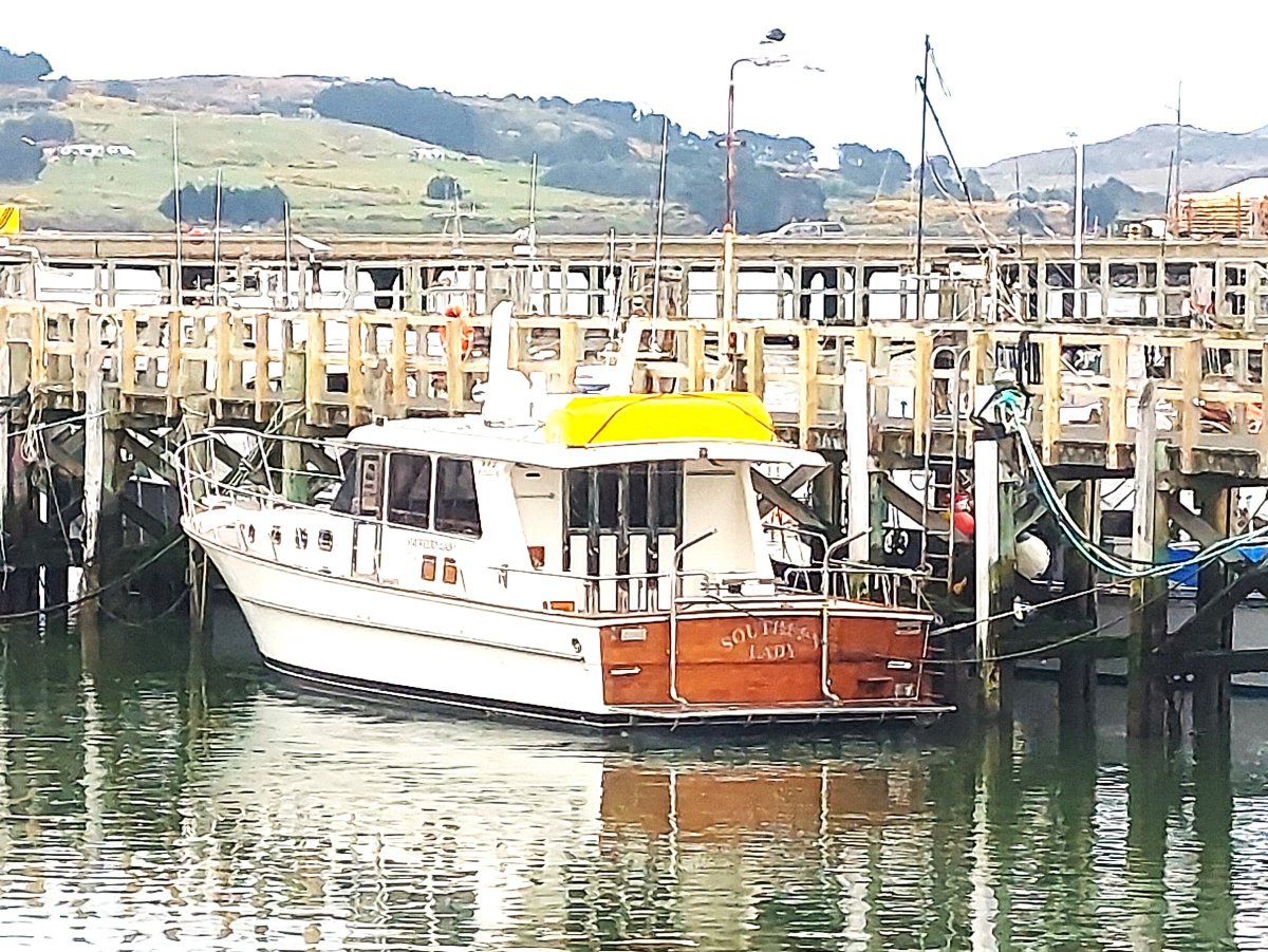 SOUTHERN LADY: 2005 Alaska 45 sedan launch
