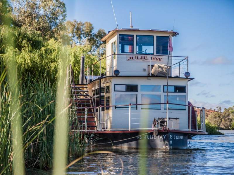 Paddle Wheeler House Boat