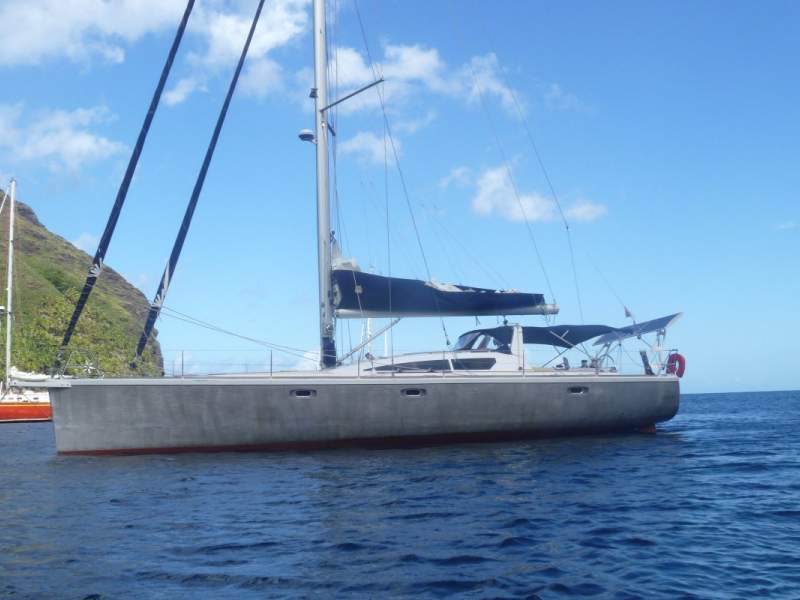 CNAC Caraibes Alezan 495 ALUMINIUM- LIFTING KEEL