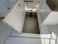 Caribbean 2400:Under floor storage