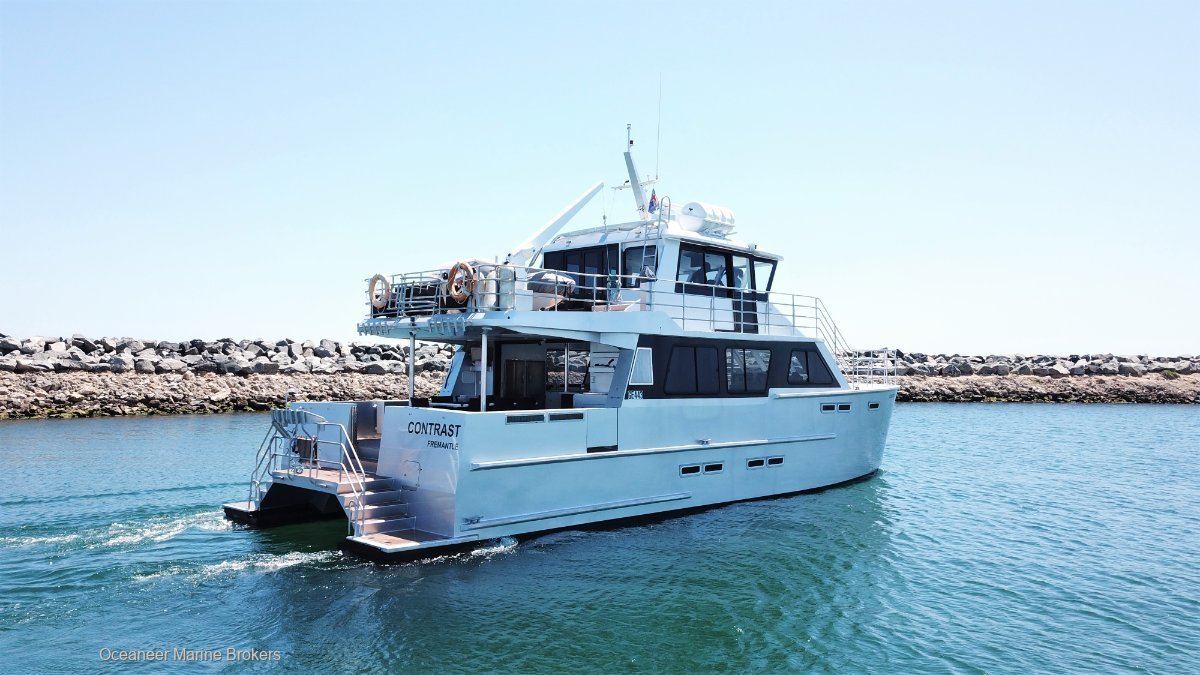 Gold Coast Ships Expedition Cat 53 in 1c and 2c Survey, Grreat Barrier Exemption Zone