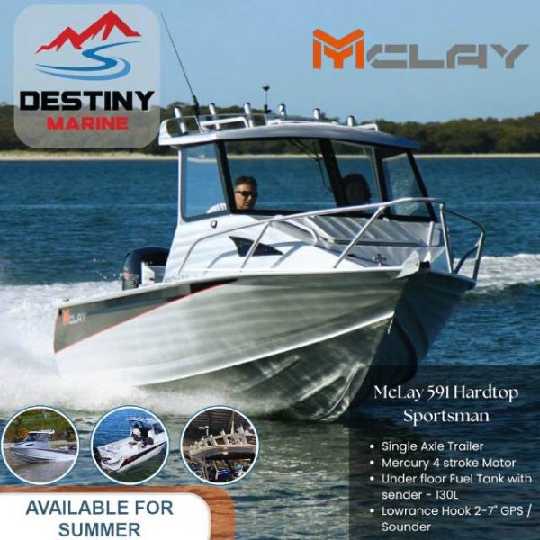New McLay 591 XL Sportsman