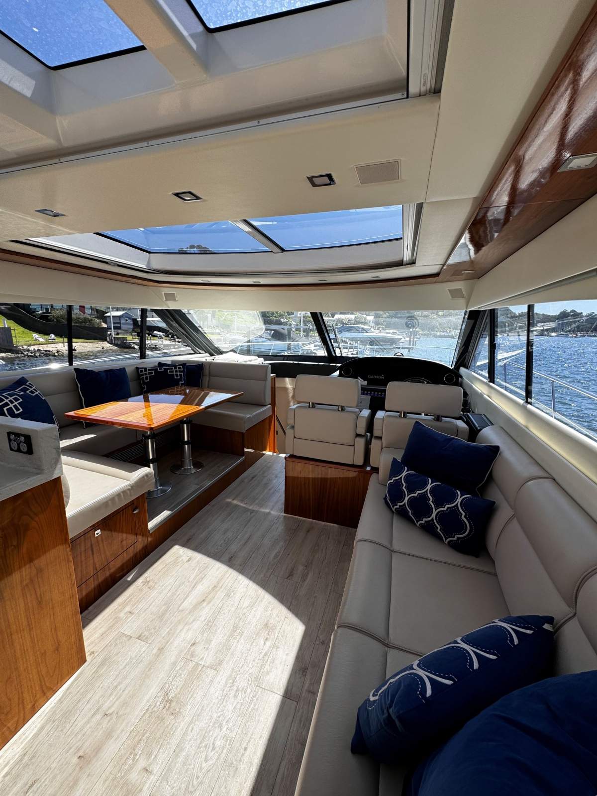 THE FOX Riviera 6000 Sport Yacht Boat Brokers of Tasmania