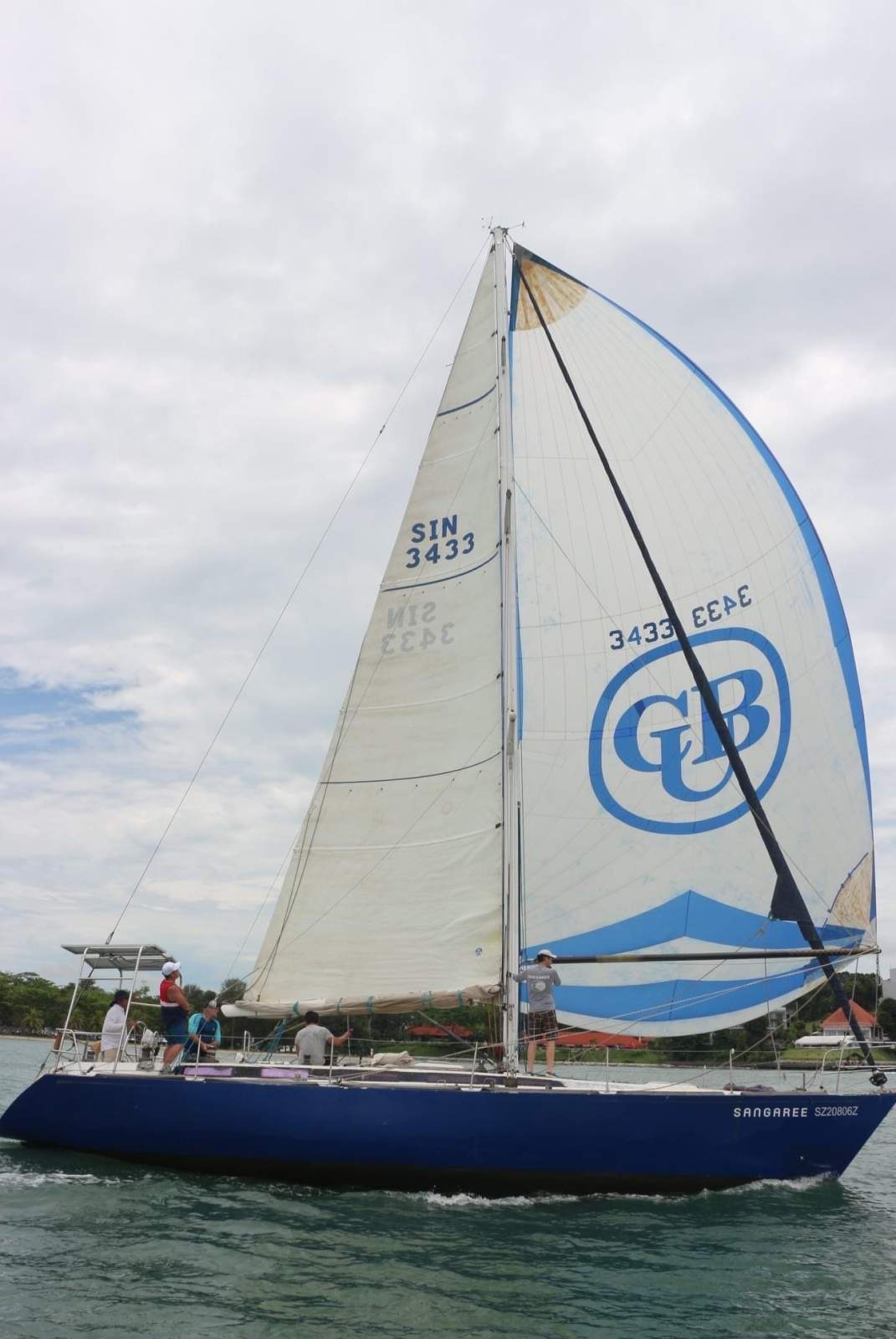 Holland 44 Swan Hull Shape Built by Kanga Birtles in Australia