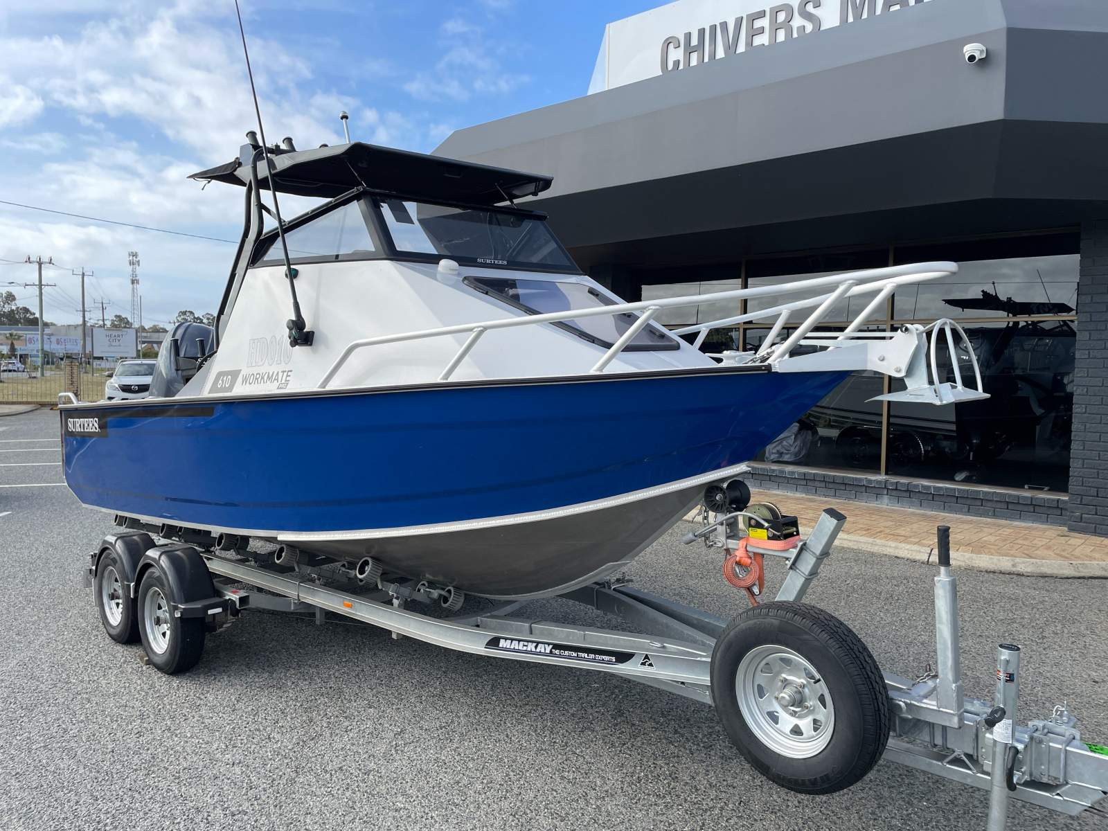 New Surtees 610FHT Workmate Pro (Folding Hard-Top)