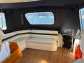 Sunseeker Predator 60:Folding day bed berth with covers