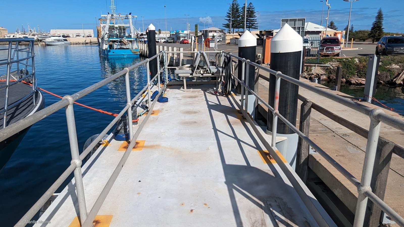 11m Steel Pontoons perfect for finger jetty.