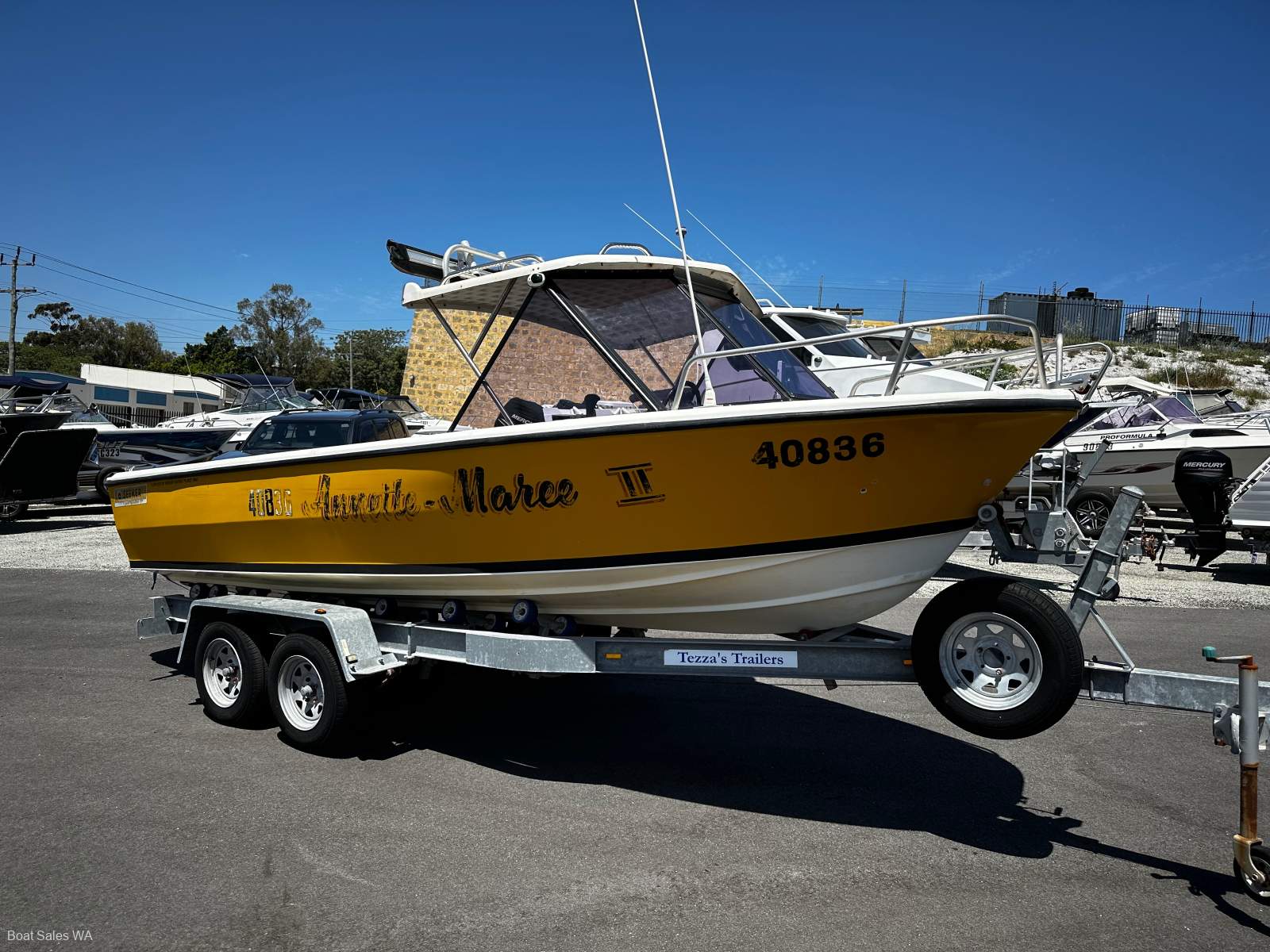 Seeker 6.0m Reef Raider Mercruiser 4.3L Mpi motor 300Hrs old