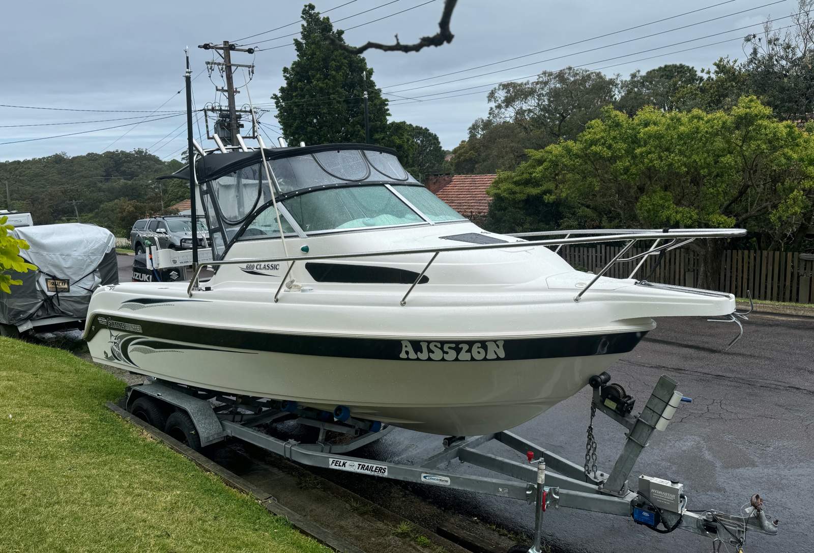 Haines Hunter 600 Classic - Offshore Motor still under warrenty