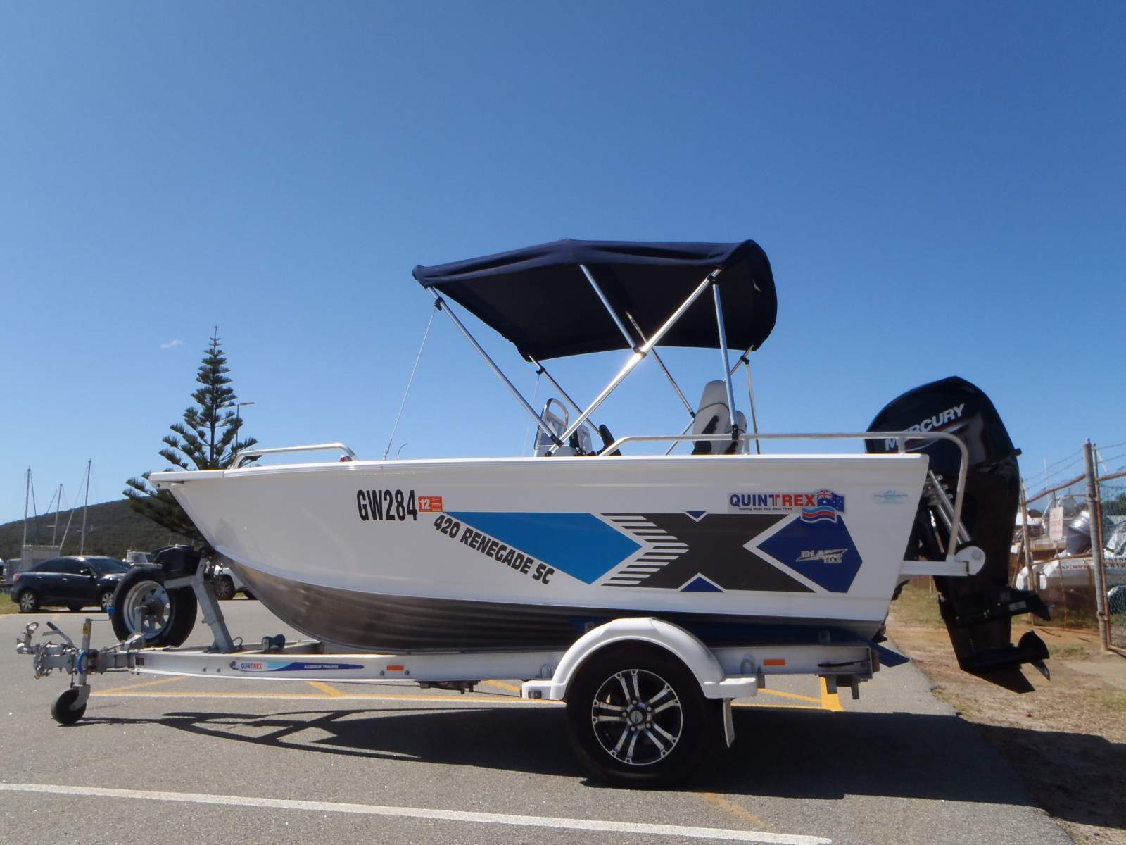 Quintrex 420 Renegade SC Suit stacer, savage, trailcraft, stessco, stessel