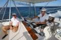 Riviera 33 Flybridge - Island master berth, modern interior