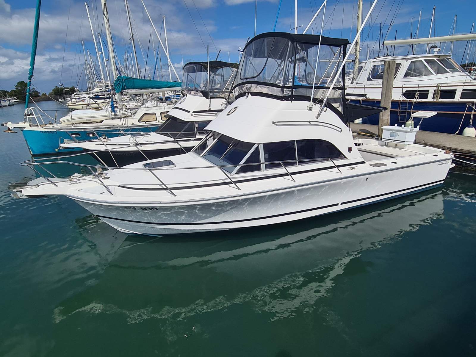 Caribbean 27 Flybridge Sports Fisherman Priced to sell!
