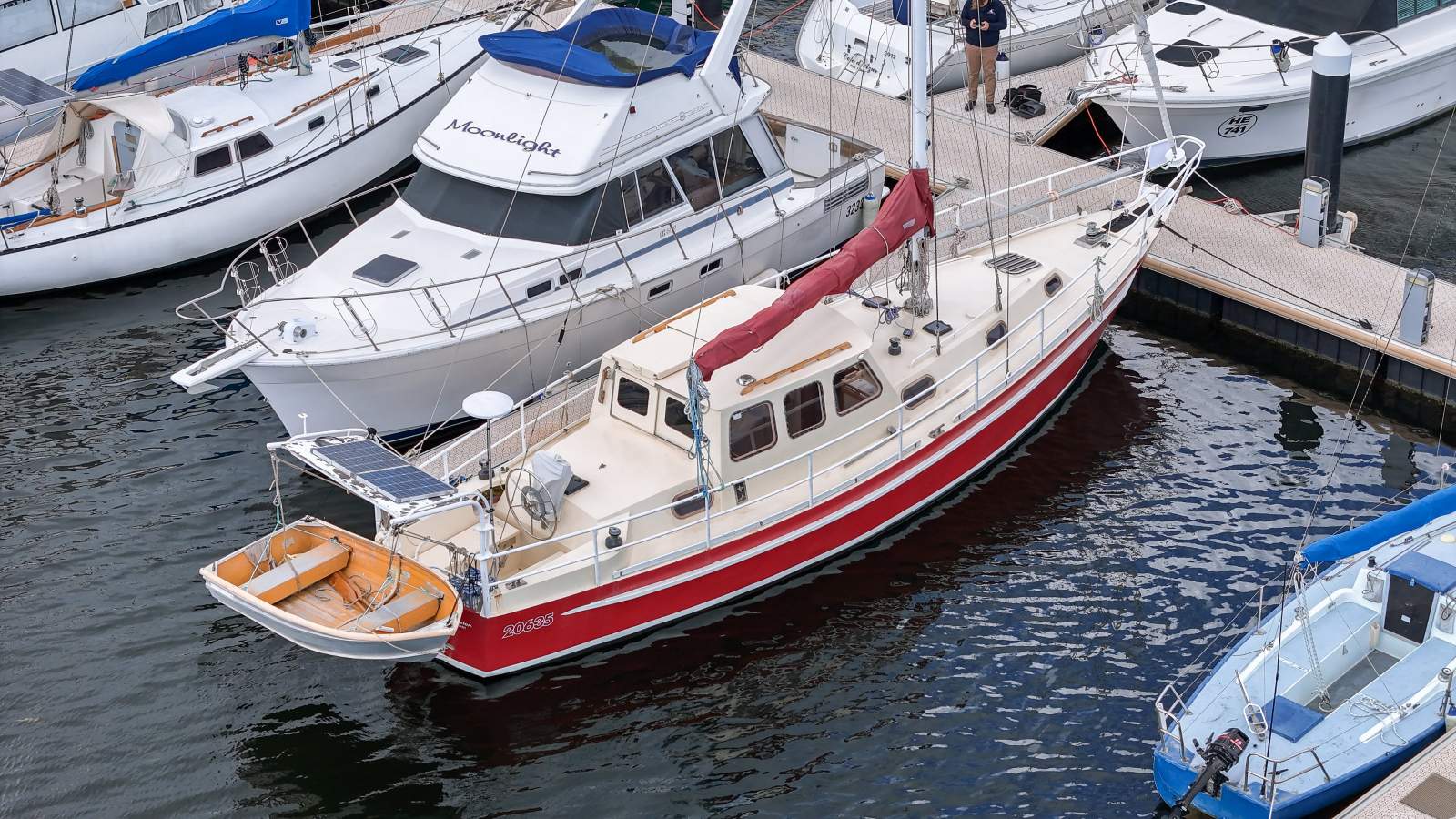 John Pugh 38 Motorsailer EXCEPTIONAL VALUE OFFSHORE CRUISER/LIVEABOARD!