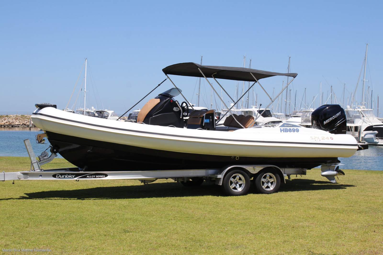SPX 240 Sport RIB with Mercury Verado 350Hp