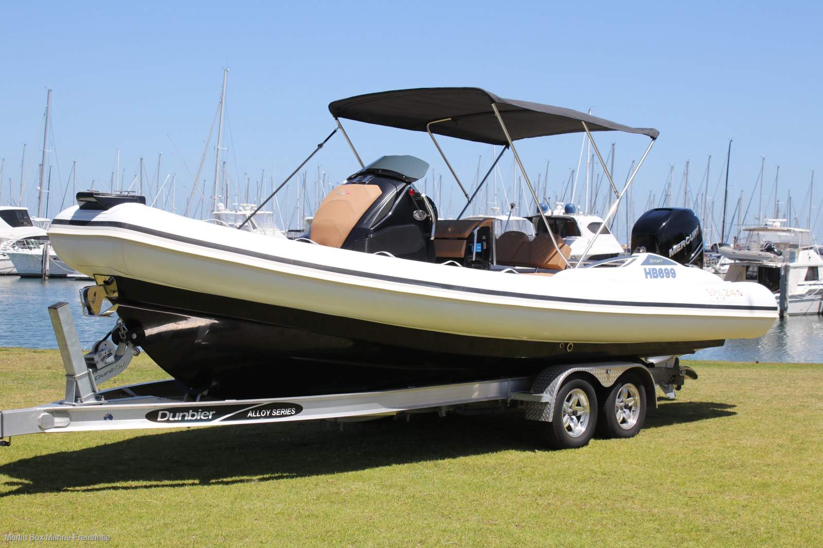 SPX 240 Sport RIB with Mercury Verado 350Hp