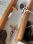 Vintage style wooden trailer-sailer
