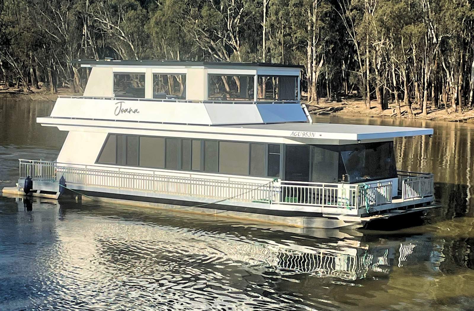 Joana Modern Low Maintenance Quality Houseboat House Boats Boats Online for Sale Aluminium South Australia SA Regional Region Mildura Boats Online